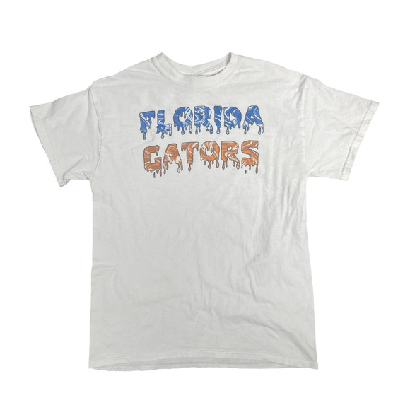 VTG Y2K Florida Gators T-Shirt Sz M Heavy 100% Cotton Gilden RARE NHL Football - Picture 1 of 6